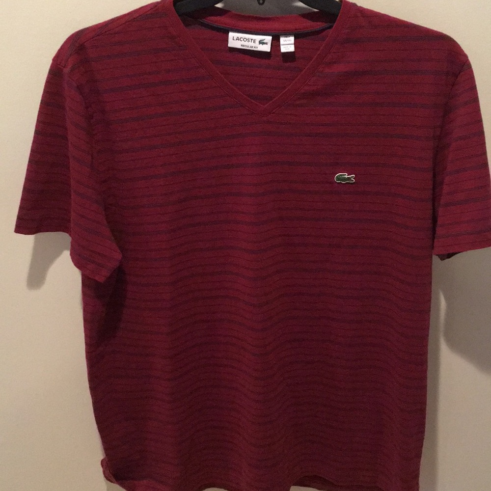 Lacoste v-neck Tee